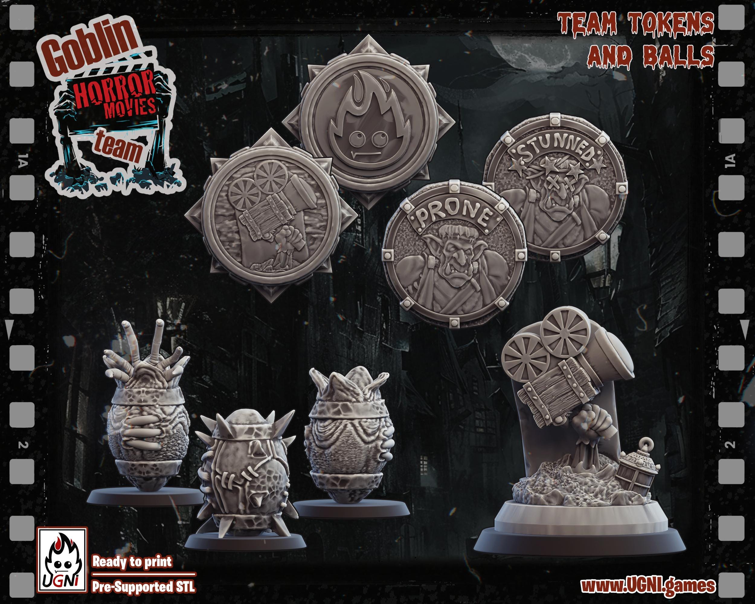 Goblin Horror Icons Fantasy Football Team