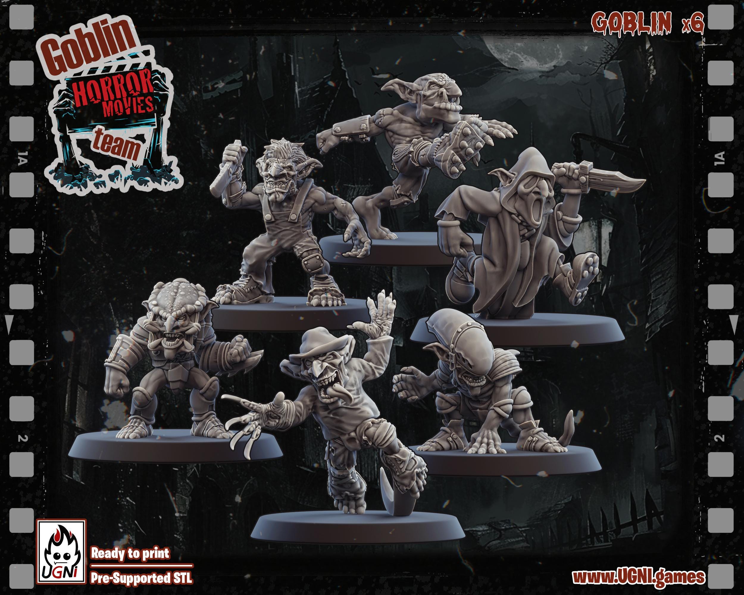 Goblin Horror Icons Fantasy Football Team