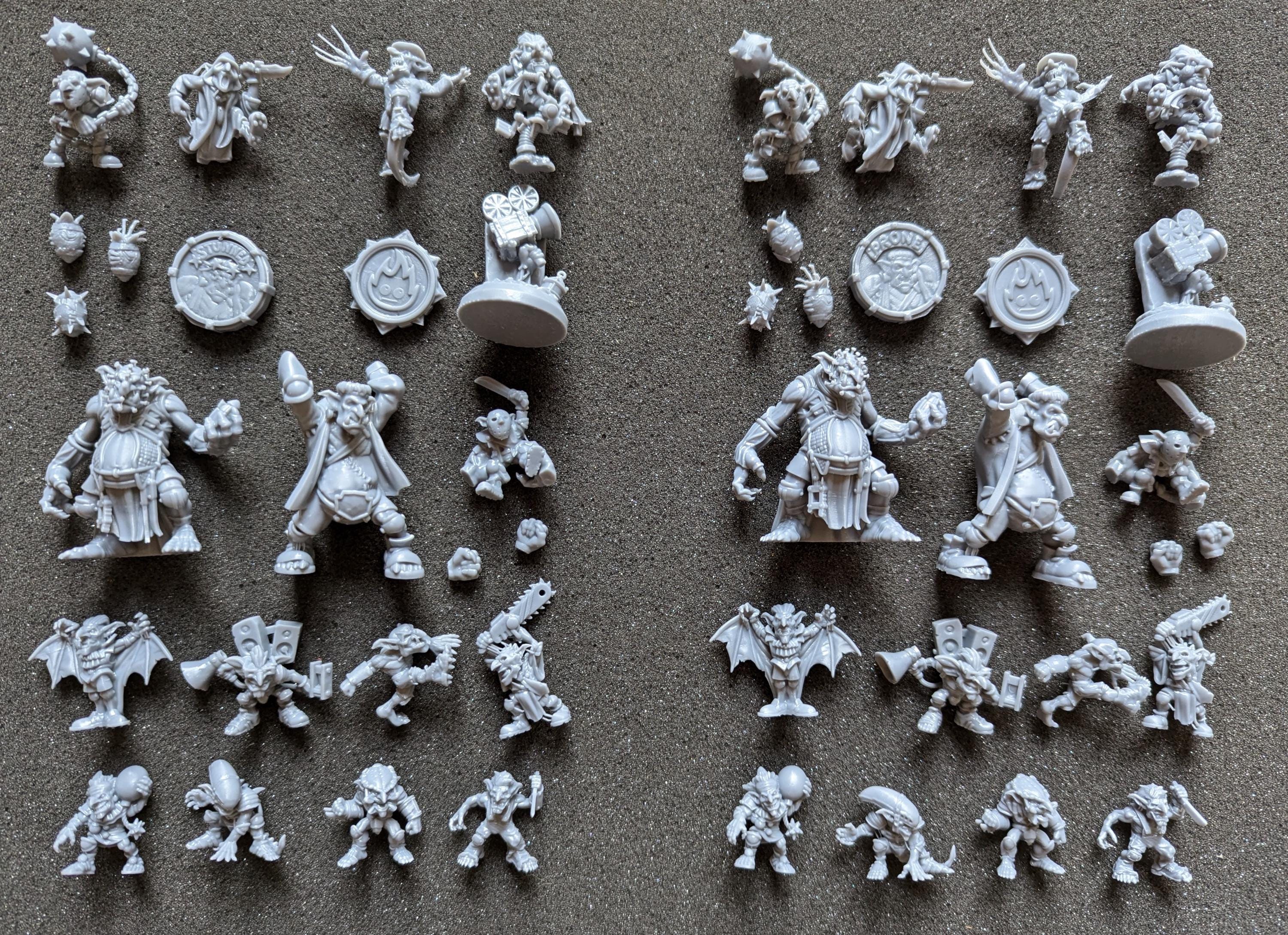 Goblin Horror Icons Fantasy Football Team