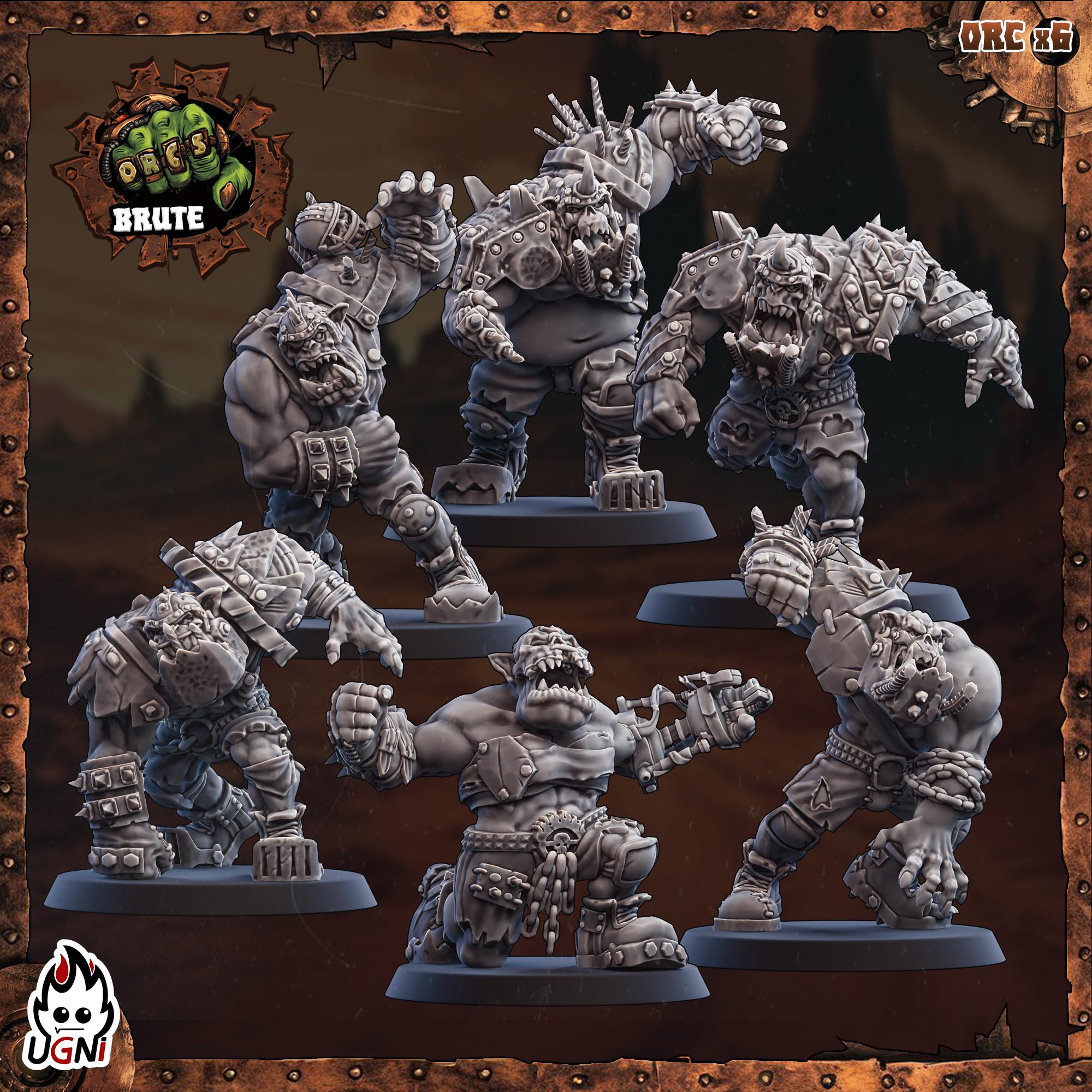 Orc Fantasy 15 Players Football Team