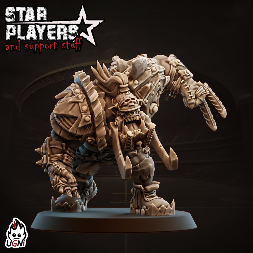 Orc Fantasy Football Team Booster Pack One (Rock Band)