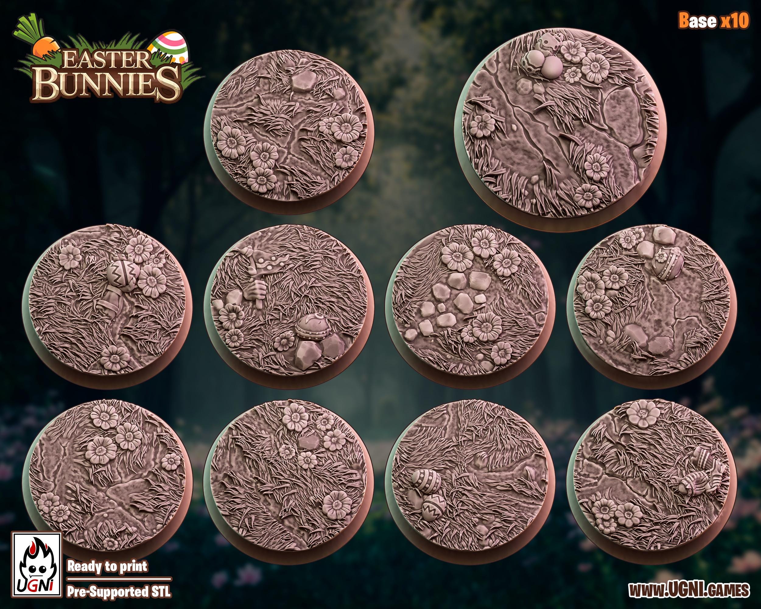 Easter Bunny High Res Bases