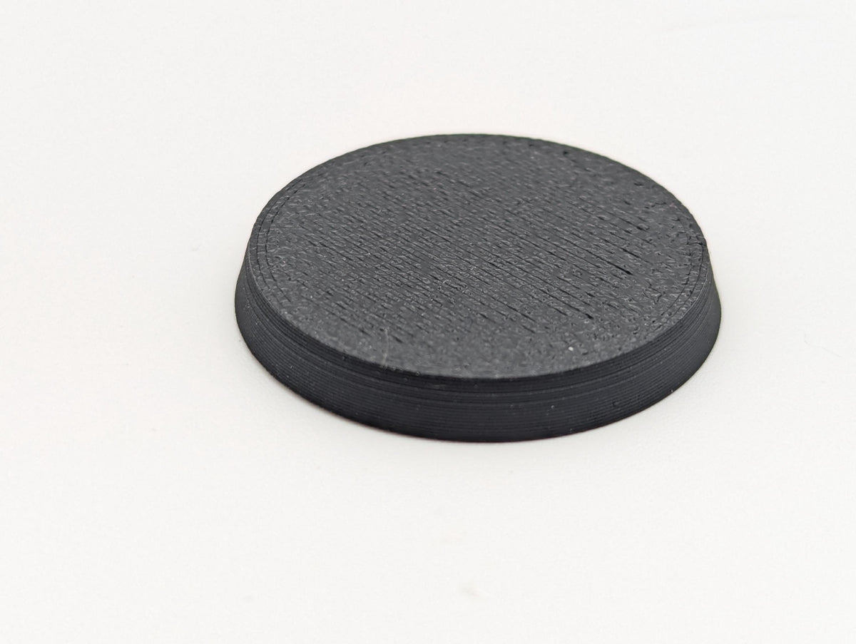 32mm Round Plain Coloured Miniature Base for Tabletop Games and Wargaming | Multiple Colours