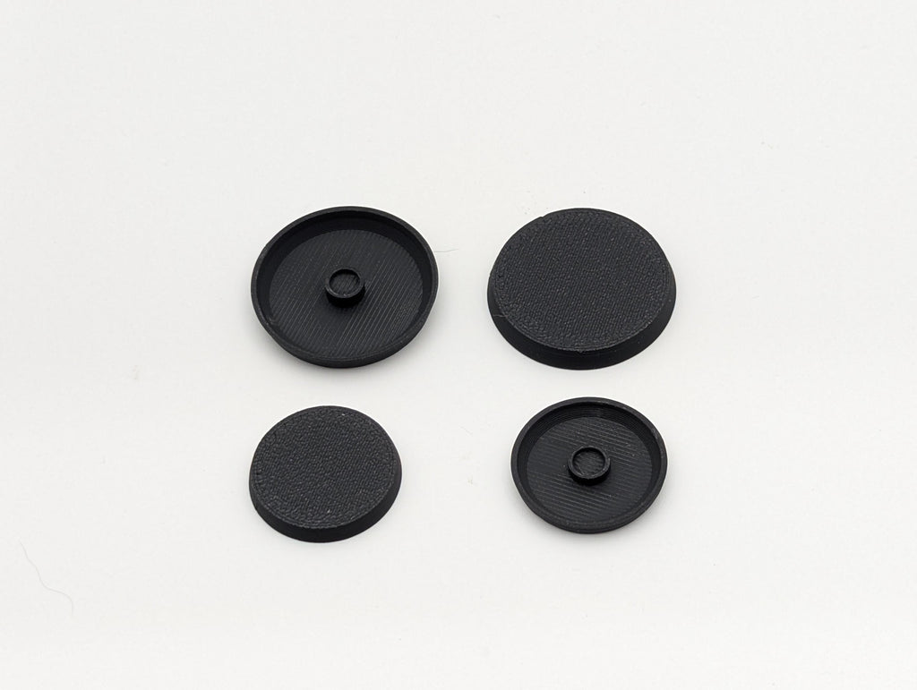 25mm Round Plain Coloured Miniature Base for Tabletop Games and Wargaming | Multiple Colours