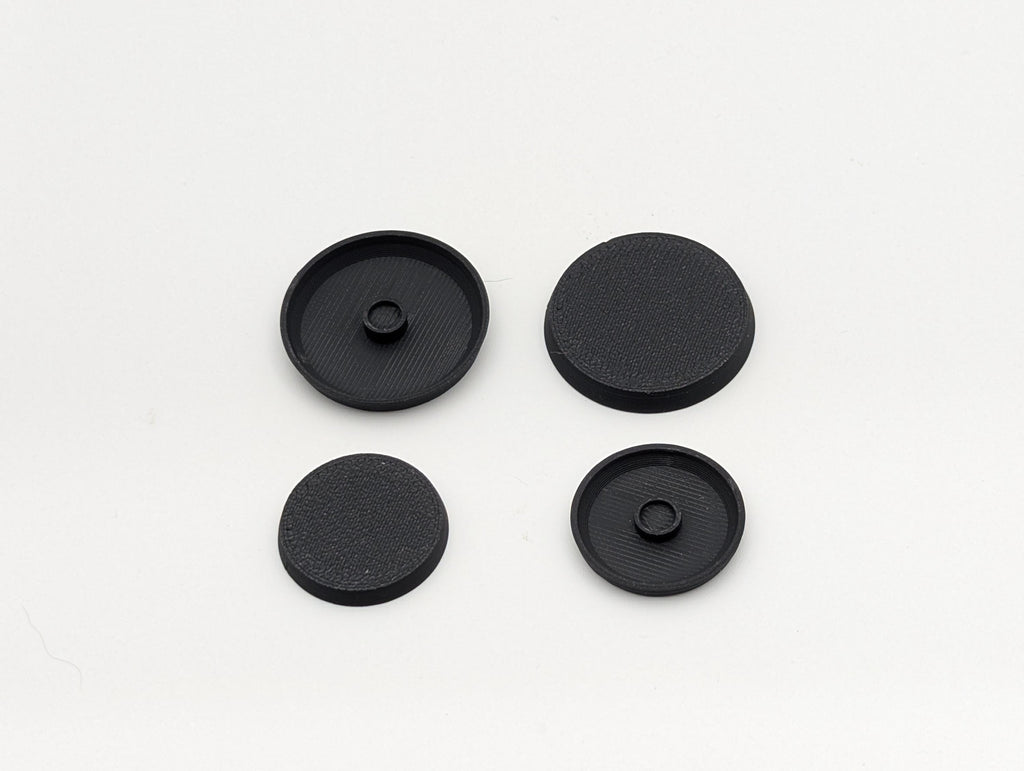 32mm Round Plain Coloured Miniature Base for Tabletop Games and Wargaming | Multiple Colours