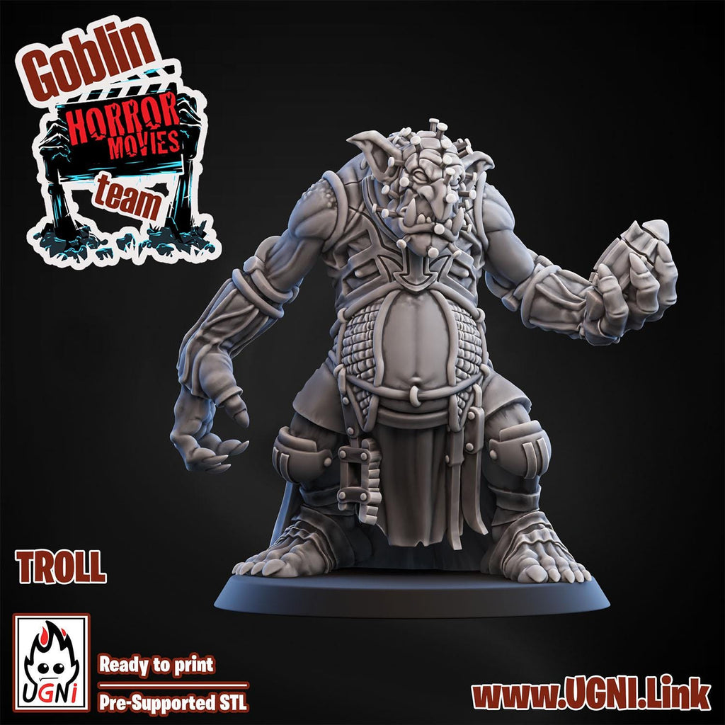 Goblin Horror Fantasy Football Team Troll Movie Monsters