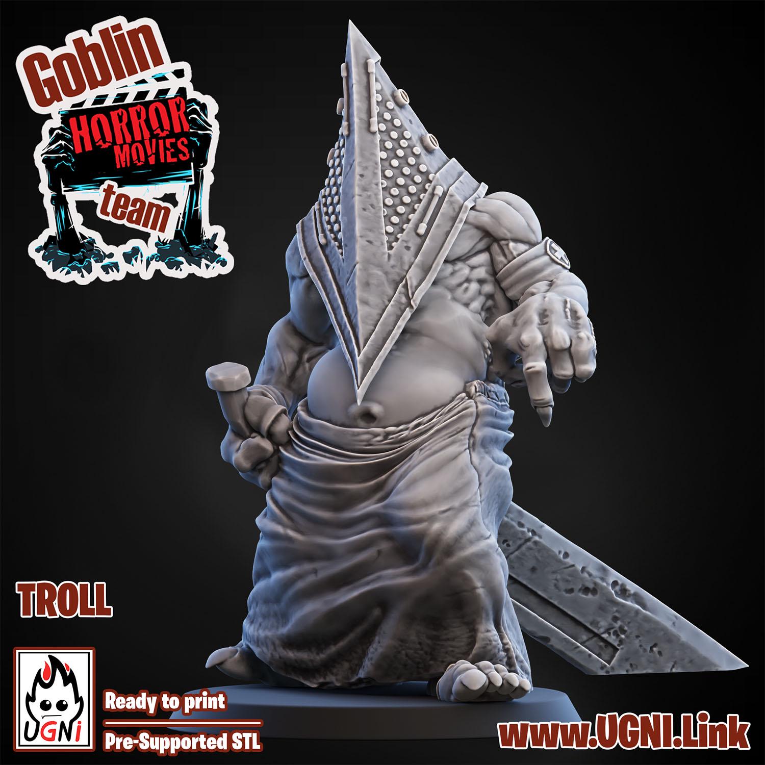 Goblin Horror Fantasy Football Team Troll Movie Monsters