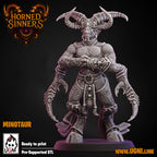 Horned Sinners Fantasy Football Team Havok Minotaur