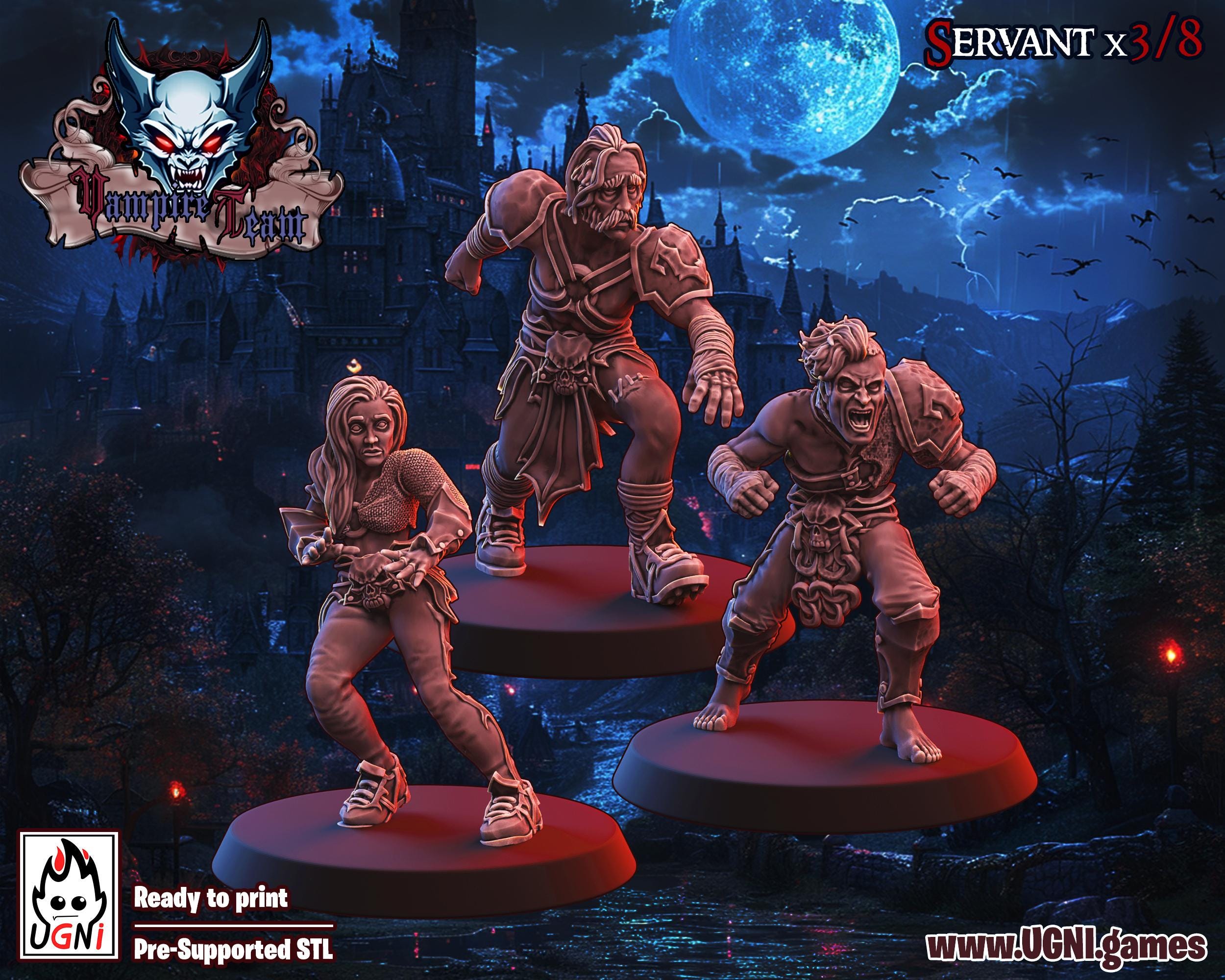 Vampires Fantasy Football Team Booster Pack One