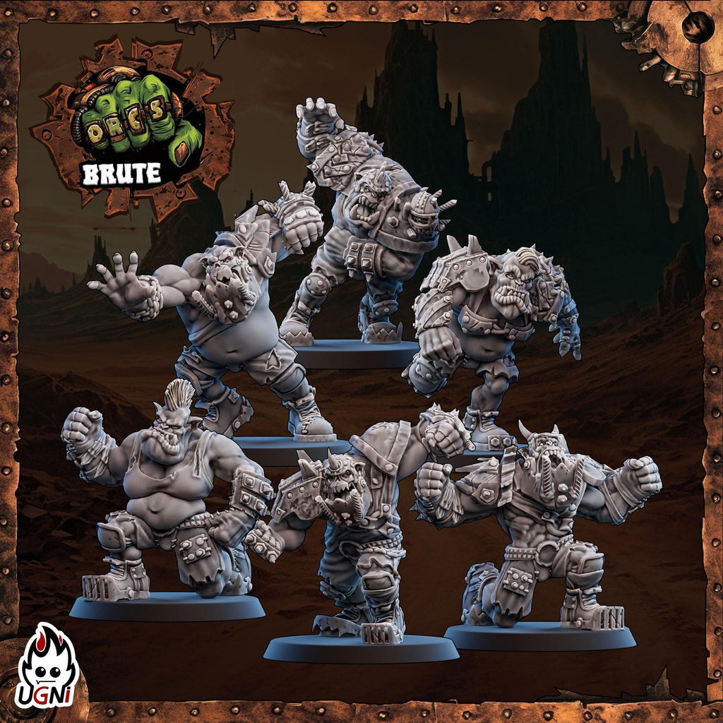 Orc Fantasy Football Team Booster Pack One (Rock Band)