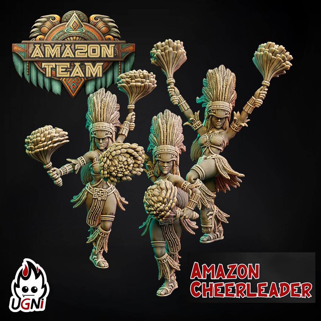 Amazons Fantasy Football Team Cheerleaders