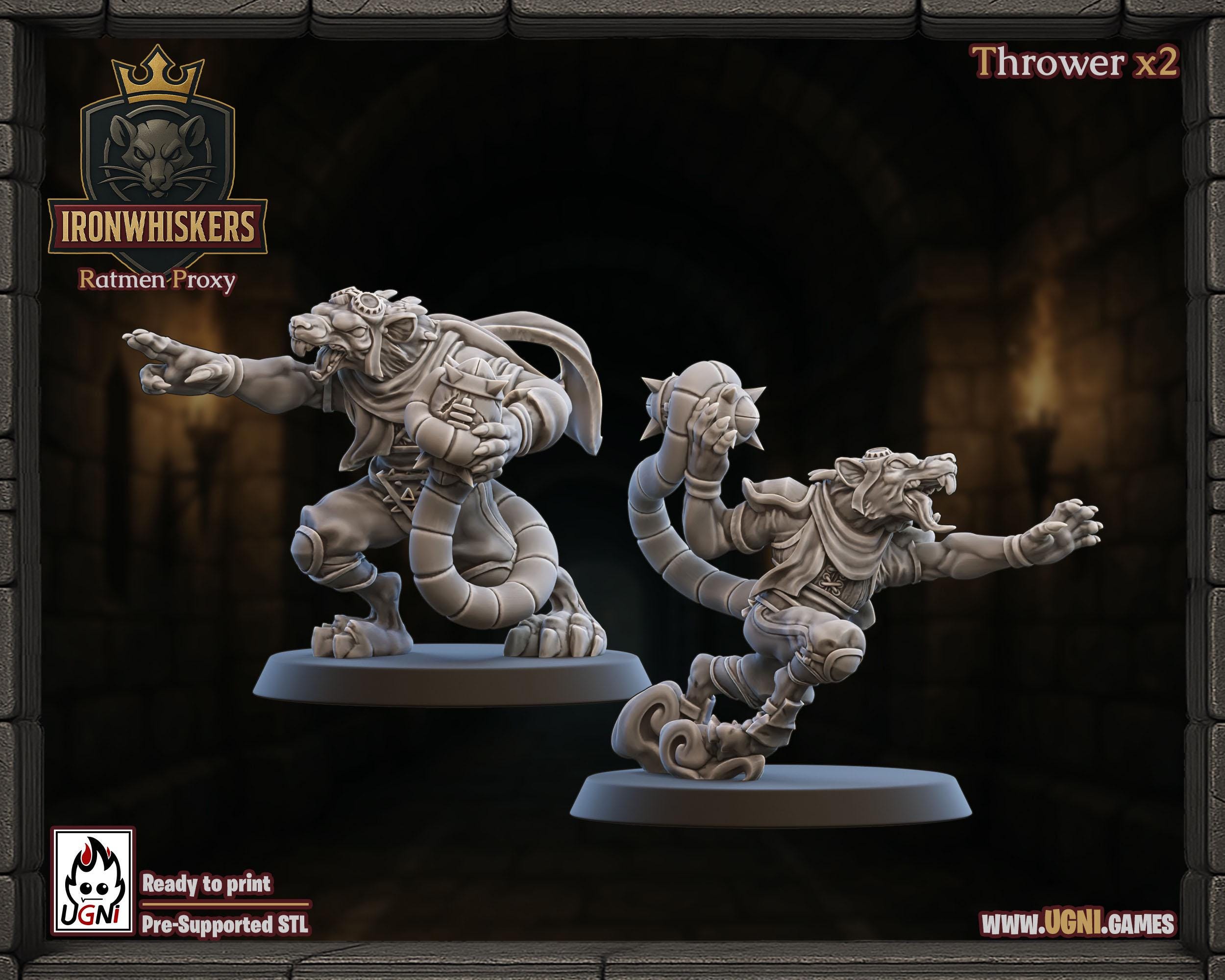 Ironwhiskers Ratmen Fantasy Football Team