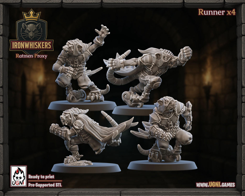 Ironwhiskers Ratmen Fantasy Football Team