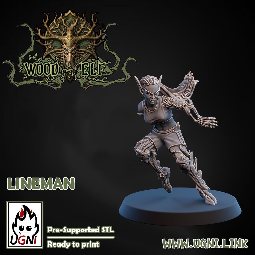 Wood Elves Fantasy Football Team Booster Pack One