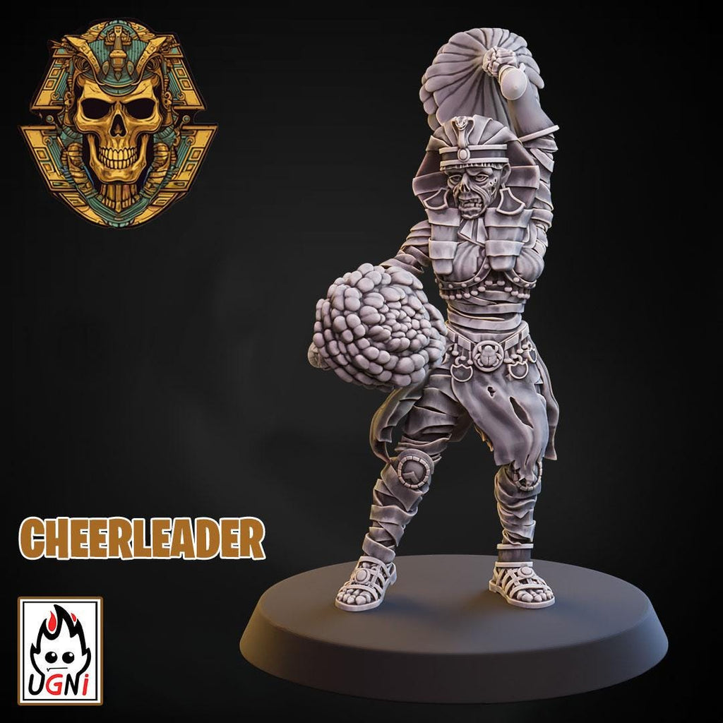 Crypt Guard Fantasy Football Team Cheerleaders and Support Crew