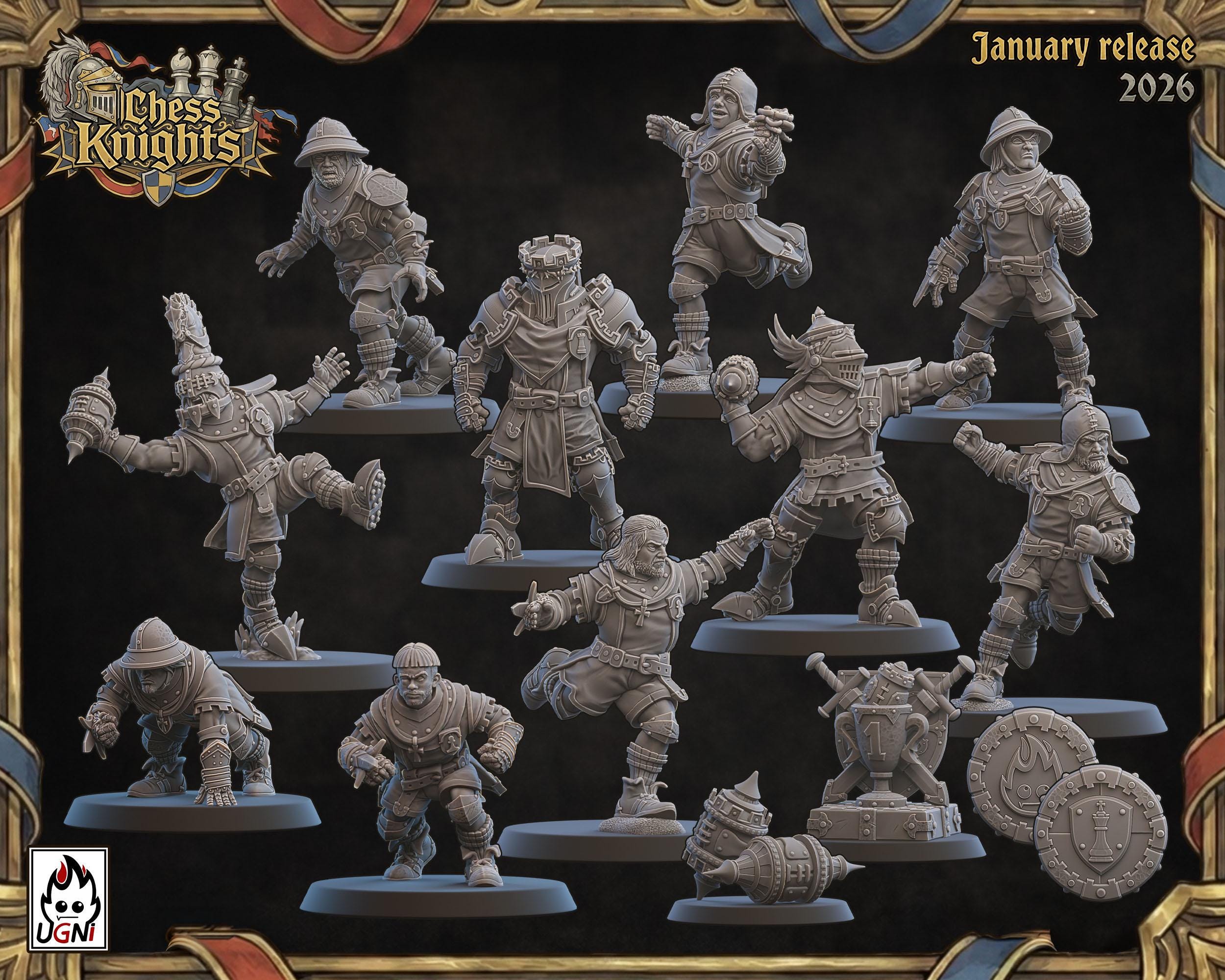 Chess Knights Fantasy Football Team