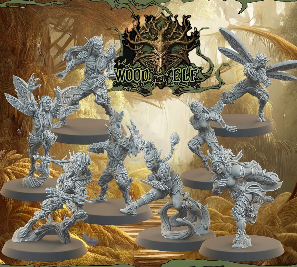 Wood Elves Fantasy Football Team Booster Pack One