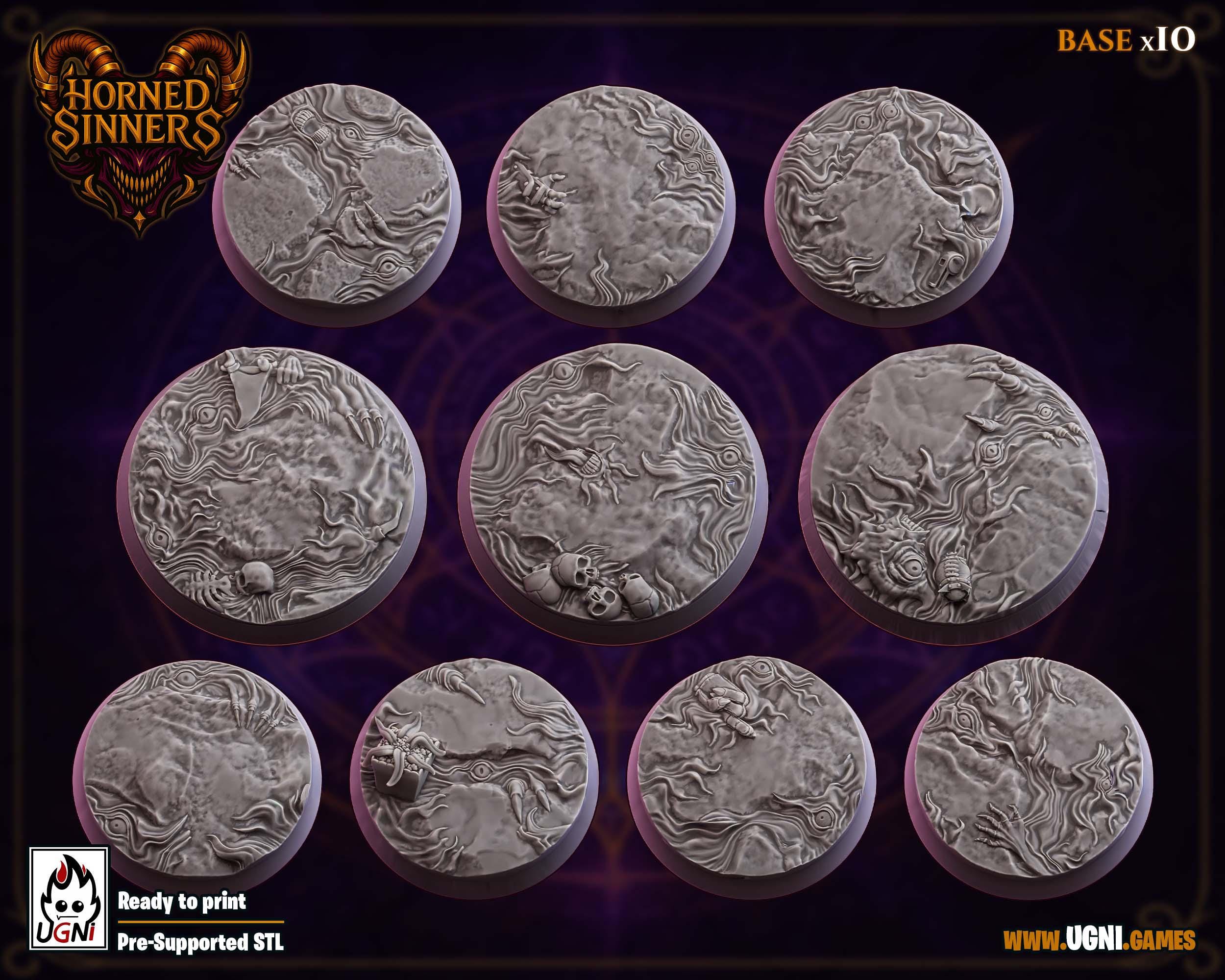 Horned Sinners High Res Bases