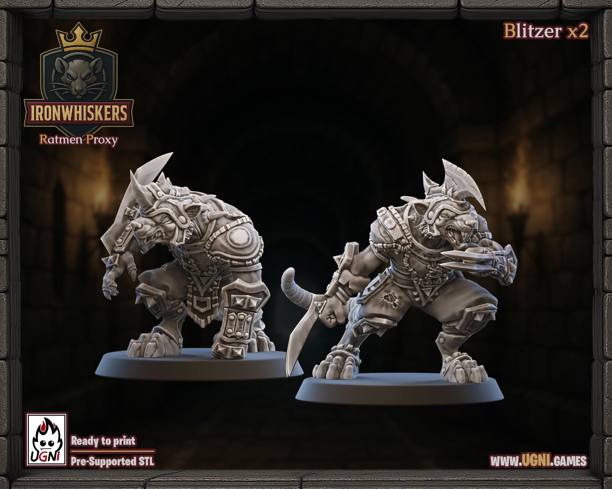 Ironwhiskers Ratmen Fantasy Football Team