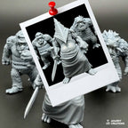 Three Troll Movie Monsters - Animated