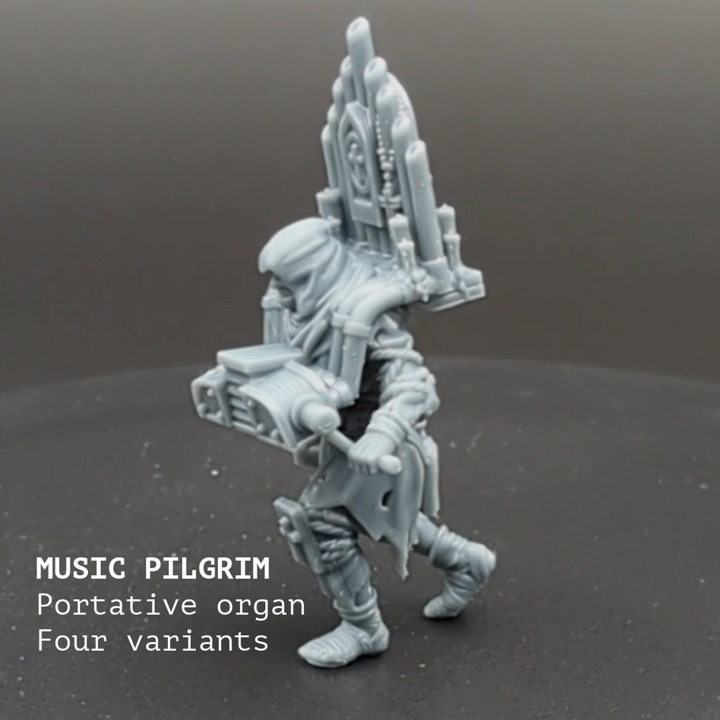 Bleeding Procession Musician Pilgrim