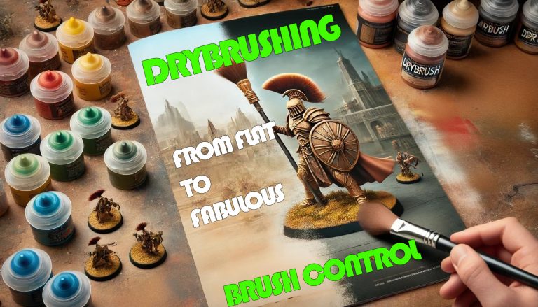 AI generated image of a magazine cover with a title to match the blog article. Brush control.