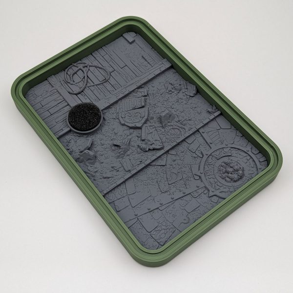 Anarky Creations Ultimate Fantasy Dry palette with dampening sponge.