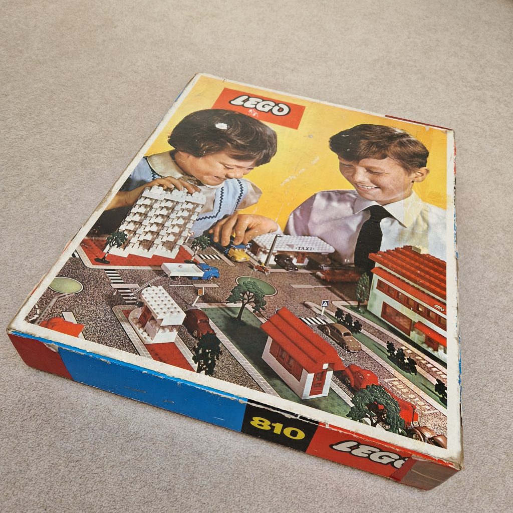 Boxed vintage 810 LEGO set from my childhood.