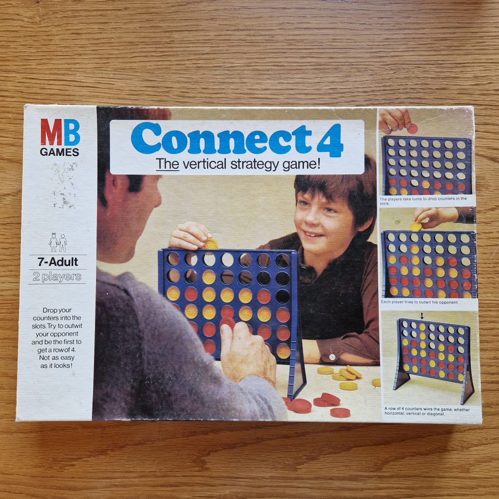 Boxed vintage connect4 game from my childhood.